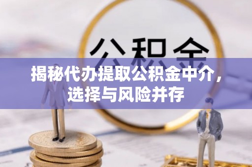 琼海揭秘代办提取公积金中介，选择与风险并存