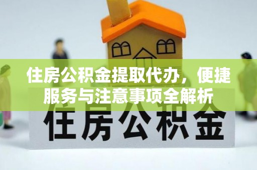 琼海住房公积金提取代办，便捷服务与注意事项全解析